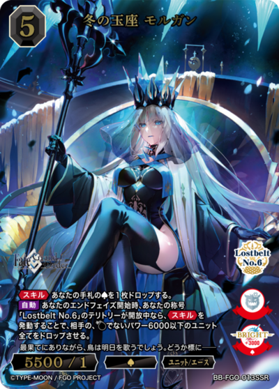 冬の玉座 モルガン