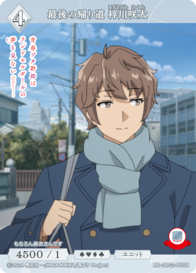 最後の帰り道 梓川咲太