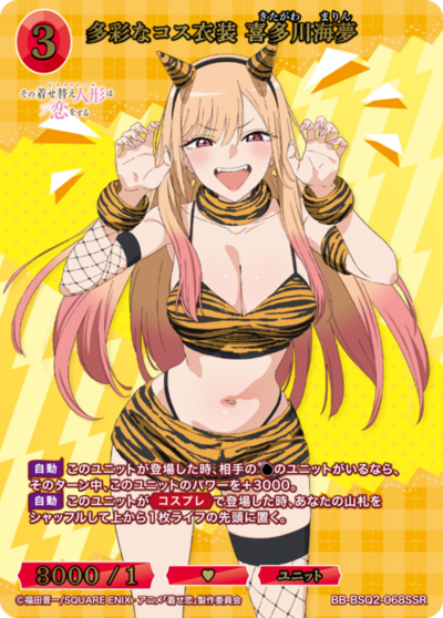 多彩なコス衣装 喜多川海夢